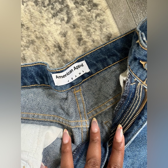 American Apparel Denim Shorts - Picture 3 of 3